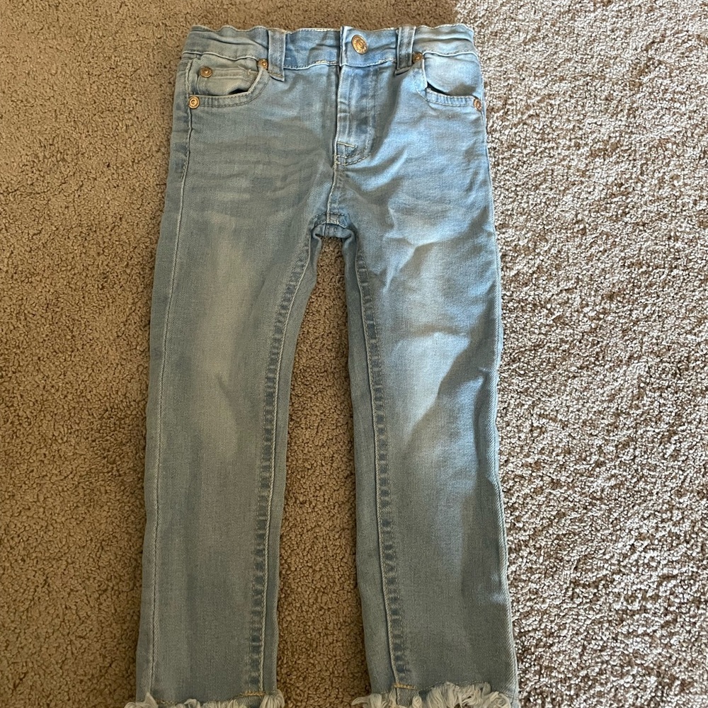 7 For All Mankind Sky Blue Kids Jeans
